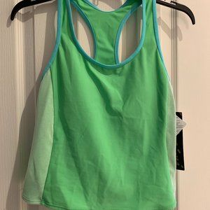 Activewear, sports mesh racerback tank